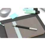 BOLÍGRAFO EN TERMINADO RUBBER CASTILLA AZUL BL-132A ( BL-132 - BL132 - BOLÍGRAFOS,TINTA NEGRA ) - Imagen 3