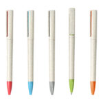 BOLÍGRAFO EN FIBRA DE TRIGO ALCALÁ AZUL BL-135A ( BL-135 - BL135 - TINTA AZUL,BOLÍGRAFOS ) - Imagen 4