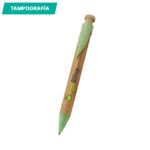 BOLÍGRAFO DE BAMBÚ TUDELA VERDE BL-139V ( BL-139 - BL139 - OFICINA,TINTA NEGRA,BOLÍGRAFOS ) - Imagen 2