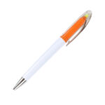 BOLÍGRAFO DE PLÁSTICO ASÍS NARANJA BL-140O ( BL-140 - BL140 - BOLÍGRAFOS,MARCA TEXTOS,TINTA AZUL )