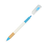 BOLÍGRAFO TEILLÉ AZUL CLARO BL-215A ( BL-215 - BL215 - TINTA AZUL,MARCA TEXTOS )