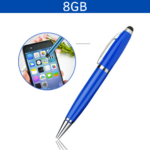MEMORIA USB PEN STYLUS 8GB (USB140-U) AZUL - Imagen 4