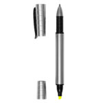 BOLÍGRAFO Y RESALTADOR "STUDY" (BP189 PLATA) - Imagen 3