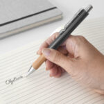 BOLÍGRAFO "TAGUS" (BP299 GRIS) - Imagen 3