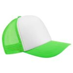 GORRA TRUCKER VERDE NEON CAP 004 VN (POLIÉSTER - RED DE POLIPROPILENO)