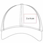 GORRA EVONY GRIS OXFORD CAP 007 OX (ALGODÓN JERSEY) - Imagen 2