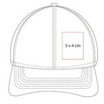 GORRA LIRON ROJO CAP 040 R (POLIÉSTER - RAYÓN - SPANDEX) - Imagen 5