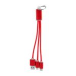 CABLE JENIFRA ROJO METALICO CEL 039 R (ALUMINIO - PLÁSTICO)