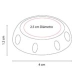 SOPORTE KUTUBIA NEGRO CEL 044 N (PLÁSTICO) - Imagen 3