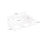 SOPORTE TERRE BEIGE CEL 060 BE (BAMBÚ) - Imagen 5