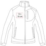 CHAMARRA ATHLONE NEGRO CHM 011 N-M (NYLON - SPANDEX) - Imagen 2