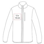 CHAMARRA DEPORTIVA LIGERA YEOSU NEGRO CHM 015 N-M (POLIÉSTER) - Imagen 2