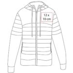 CHAMARRA DURNSTEIN GRIS CHM 016 GN-XL (POLIÉSTER) - Imagen 2