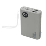 CRG 064 G - POWER BANK MUSK GRIS (GRIS - PLASTICO)