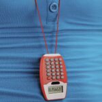 CALCULADORA COLGABLE ENCORE ROJO CT 150 R (PLÁSTICO) - Imagen 2