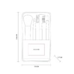 SET DE BROCHAS FURELA MORADO DAM 029 M (PLÁSTICO) - Imagen 3