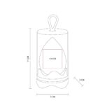 APLICADOR DE MAQUILLAJE SAIREA MORADO DAM 032 M (LÁTEX - PLÁSTICO) - Imagen 3