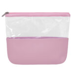 COSMETIQUERA ESMERALDA ROSA DAM 035 P (CURPIEL Y PVC EXTERIOR - POLIÉSTER FORRO)