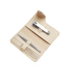 SET DE MANICURE SAVANNA BEIGE DAM 043 BE (CURPIEL - METAL) - Imagen 2