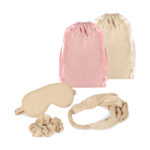 DAM 064 BE - SET DE DESCANSO MARIE BEIGE (BEIGE - POLIESTER - FIBRA DE BAMBU - ELASTICO) - Imagen 6