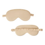 DAM 064 BE - SET DE DESCANSO MARIE BEIGE (BEIGE - POLIESTER - FIBRA DE BAMBU - ELASTICO) - Imagen 4