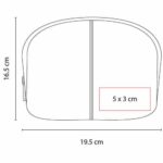 COSMETIQUERA VICTORIA GRIS DAM 502 G (MICROFIBRA) - Imagen 2