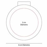 ESPEJO FANCY BLANCO DAM 560 BT (PLÁSTICO) - Imagen 2