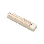 SET ESCOLAR UVIRA BEIGE DK-090BE ( DK-090 - DK090 - OFICINA )