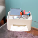 PORTA PAÑUELOS WUHAI GRIS CLARO DK-096G ( DK-096 - DK096 -  ) - Imagen 3