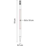 LÁPIZ DE MADERA AZUL DPO 008 A (MADERA) - Imagen 2