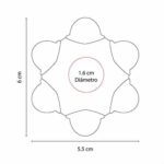 CRAYÓN KANDI BLANCO DPO 025 (PLÁSTICO) - Imagen 3