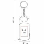 LLAVERO DESTAPADOR KINZIG ROJO DPO 030 R (PLÁSTICO) - Imagen 4