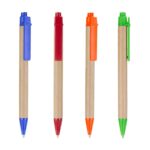 BOLÍGRAFO PLANET ROJO ECO 010 R (CARTÓN - PLÁSTICO) - Imagen 3