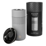 TERMO ARTISAN GRIS ELM 001 G (ACERO INOXIDABLE - CERÁMICA - SILICÓN) - Imagen 4