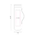 TERMO ICONIC ROSA ELM 002 P (ACERO INOXIDABLE - BAMBÚ - SILICÓN) - Imagen 5