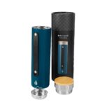 TERMO ICONIC AZUL ELM 002 A (ACERO INOXIDABLE - BAMBÚ - SILICÓN) - Imagen 4