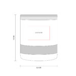 TERMO LOWBALL MARMOL ELM 003 MA (ACERO INOXIDABLE - TRITAN - SILICÓN) - Imagen 5