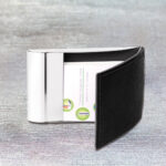 PORTA TARJETAS CURVO NEGRO EX-018N ( EX-018 - EX018 -  ) - Imagen 3