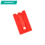 PORTA TARJETAS Y SOPORTE PARA CELULAR ROJO EX-053R ( EX-053 - EX053 -  ) - Imagen 3