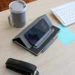 LIBRETA EJECUTIVA BEIGNON GRIS CLARO EX-089G ( EX-089 - EX089 - CON BOLÍGRAFO ) - Imagen 2