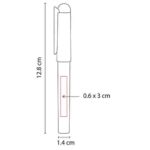 BOLÍGRAFO KHOR AZUL TRASLUCIDO GEL 030 A (PLÁSTICO) - Imagen 2
