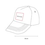 GORRA MOSELLA TINTO GEP 005 T (POLIÉSTER) - Imagen 3