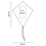 PAPALOTE DIAMOND AZUL GM 005 A (NYLON) - Imagen 2