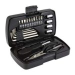 SET DE HERRAMIENTAS AUTHIE NEGRO HER 023 N (METAL - PLÁSTICO)