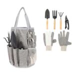 SET DE JARDÍN VILLANDRY GRIS HER 058 G (POLIÉSTER - METAL - MADERA)