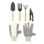 SET DE JARDÍN VILLANDRY GRIS HER 058 G (POLIÉSTER - METAL - MADERA) - Imagen 2