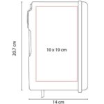 LIBRETA KENYA GRIS HL 030 G (CURPIEL) - Imagen 2