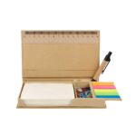 PORTA NOTAS DOKKA BEIGE HL 6270 (CARTÓN - PAPEL - PLÁSTICO) - Imagen 3