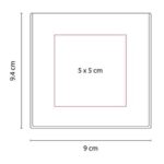 PORTA NOTAS BOX NOTES NEGRO HL 6520 (PLÁSTICO) - Imagen 3