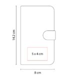 PORTA NOTAS KALI NEGRO HL 6630 N () - Imagen 2